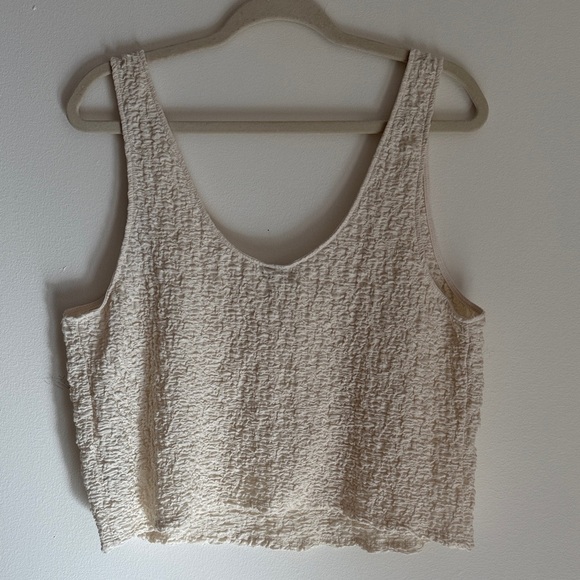 a new day Women's Textured Cream Tank Top - Picture 5 of 5